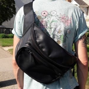 Crossbody Bike Bag ALL LEATHER Mason Martin Margiela Essential